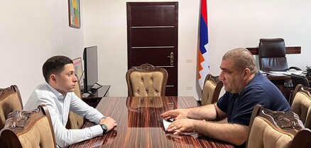 ՀՀ-ում ԱՀ կառավարության օպերատիվ շտաբի պետ Միքայել Վիրաբյանը հյուրընկալել է ԱՀ բնակարանային հարցերի կոմիտեի նախագահին