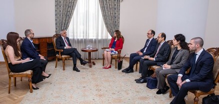 Փոխվարչապետ Մհեր Գրիգորյանն ընդունել է ԱՄՀ հայաստանյան առաքելության նորանշանակ ղեկավարին