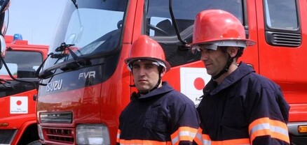 Փրկարարները մարել են ասֆալտի գործարանում բռնկված հրդեհը