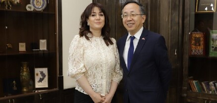 Շիրակի մարզպետը Չինաստանի դեսպանի հետ քննարկել է մարզի արտադրանքը Չինաստան արտահանելու հարցը