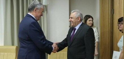 Վաղարշակ Հարությունյանը հանդիպել է Դաշնային խորհրդի փոխնախագահ Յուրի Վորոբյովի հետ