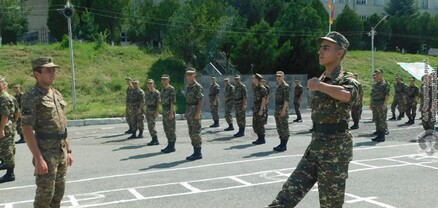 Նորակոչիկների հետ անցկացվել են պարապմունքներ