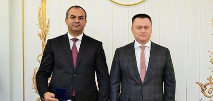 Արթուր Դավթյանը պարգևատրվել է «ԱՊՀ երկրների պատվավոր դատախազ» կրծքանշանով
