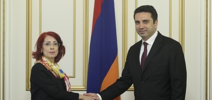 Ուրախ եմ, որ Հայաստանում Սիրիան ներկայացնում է հայազգի դիվանագետ. Ալեն Սիմոնյանը՝ Նորա Արիսյանին