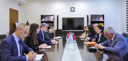 Ժաննա Անդրեասյանը հանդիպել է Սերբիայի ԱԳՆ պետական քարտուղարի հետ