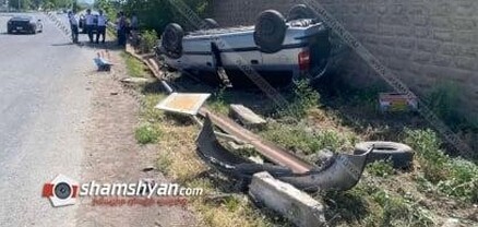 Խոշոր ավտովթար Արարատի մարզում. կան վիրավորներ. shamshyan.com
