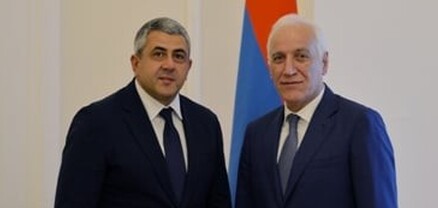 Վահագն Խաչատուրյանն ընդունել է ՄԱԿ-ի ԶՀԿ գլխավոր քարտուղար Զուրաբ Պոլոլիկաշվիլիին