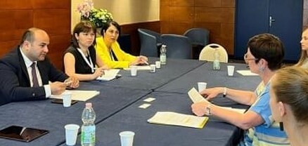 Նարեկ Մկրտչյանը Հռոմում էստոնացի իր գործընկերոջ հետ քննարկել է երեխաների այլընտրանքային խնամքի հարցը