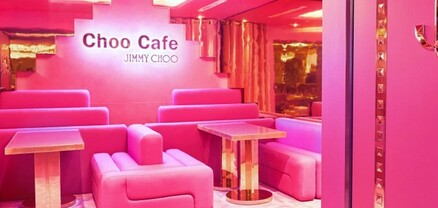 Կոշիկի Jimmy Choo ապրանքանիշը Լոնդոնում վարդագույն սրճարան է բացել