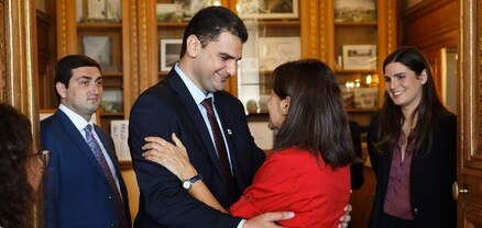 Երևանի քաղաքապետ Հրաչյա Սարգսյանը հանդիպել է Փարիզի գործընկերոջ՝ Անն Իդալգոյի հետ
