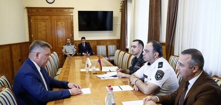 Ոստիկանապետն ընդունել է ԱՊՀ մասնակից պետությունների կոորդինացիոն Բյուրոյի տնօրենին