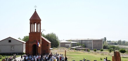 Մեծամորում օծվել է նորակառույց Սուրբ Մարիամ Աստվածածին եկեղեցին