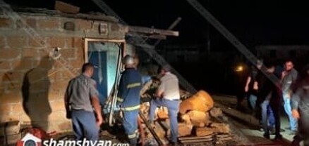 Հրդեհ Նորամարգ գյուղում․ տեղի է ունեցել փլուզում