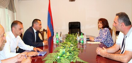Սյունիքի մարզպետը և «Վեոլիա Ջուր» ընկերության տնօրենը քննարկել են մարզի խմելու ջրի մատակարարման խնդիրը