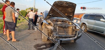 Արմավիրում բախվել են Volkswagen Tuareg-ն ու «ՎԱԶ 2108»-ը․ shamshyan.com