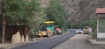 Հիմնանորոգվում է Նորավանքի պատմական հուշարձան տանող ավտոճանապարհի մի հատվածը