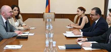 Ֆինանսների նախարար Տիգրան Խաչատրյանն ընդունել է Եվրոպական ներդրումային բանկի տարածաշրջանային գրասենյակի ղեկավարին