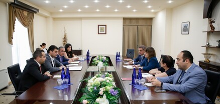 Երևանի քաղաքապետը հանդիպել է Հայաստանում ՄԱԶԾ մշտական ներկայացուցչի հետ