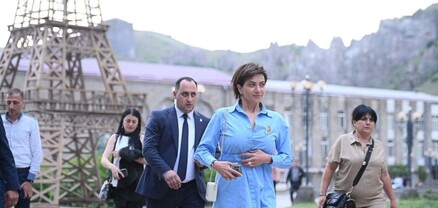 Աննա Հակոբյանն այցելել է Գորիս