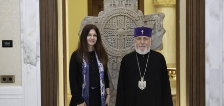 Կաթողիկոսն ընդունել է ՀՀ-ում Սերբիայի նորանշանակ դեսպանին