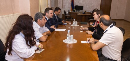 ՏԿԵ փոխնախարարը ընդունել է ԱՄՆ-ի առևտրային հարցերով նախարարի խորհրդականին