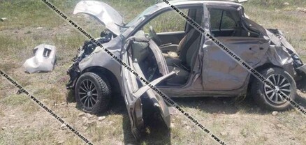 Սյունիքում Nissan March-ը, մի քանի պտույտ գլորվելով, հայտնվել է դաշտում․ shamshyan.com