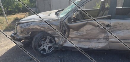 Արագածոտնում բախվել են Range Rover-ը, Mercedes-ն ու Opel-ը, կա վիրավոր․ shamshyan.com