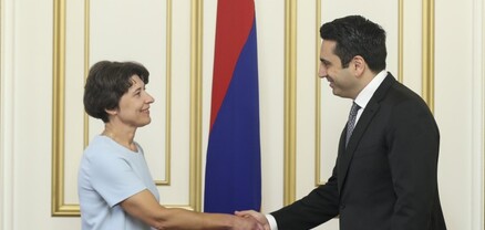 Ալեն Սիմոնյանը հուլիսի 8-ին ընդունել է Էստոնիայի արտակարգ եւ լիազոր դեսպան Ռինա Կալյուրանդին