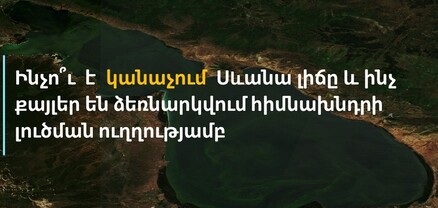 Ինչու է կանաչում Սևանա լիճը, և ինչ քայլեր են ձեռնարկվում խնդրի լուծման ուղղությամբ. պարզաբանում է ՇՄ նախարարությունը