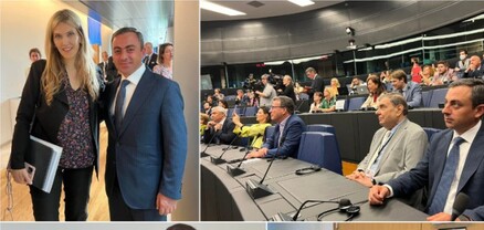 Իշխան Սաղաթելյանը հանդիպումներ է ունեցել ԵԽ պաշտոնյաների հետ
