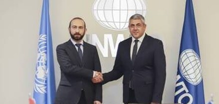 Արարատ Միրզոյանը հանդիպել է ՄԱԿ Զբոսաշրջության համաշխարհային կազմակերպության գլխավոր քարտուղարի հետ