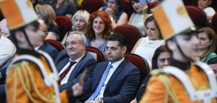 Համբարձում Մաթևոսյանը մասնակցել է Բրյուսովի անվան պետական համալսարանի շրջանավարտների ավարտական հանդիսությանը