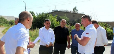 Գնել Սանոսյանը դիտարկել է Կապան-Տաթև ճանապարհի տարբեր հատվածներում ընթացող աշխատանքները