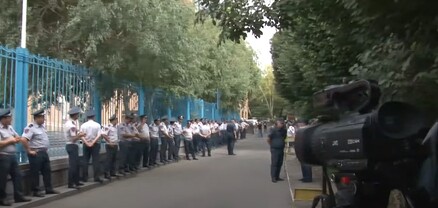 Ընդդիմության ակցիան Հայաստանում ՄԱԿ-ի ներկայացուցչության դիմաց․ ՈւՂԻՂ