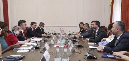 Ռուբեն Ռուբինյանն ընդունել է Եվրոպական խորհրդարանի արտաքին հարցերով կոմիտեի նախագահի գլխավորած պատվիրակությանը