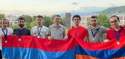 Մաթեմատիկական միջազգային ուսանողական օլիմպիադային ՀՀ թիմի մասնակիցները նվաճել են 3 ոսկե, 2 արծաթե եւ 1 բրոնզե մեդալներ