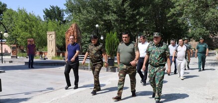 Քրեակատարողական ծառայության պետը հետևել է ՔԿ-ներում իրականացվող շինարարական աշխատանքների ընթացքին