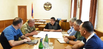 Արայիկ Հարությունյանն ուժային կառույցների պատասխանատուների մասնակցությամբ խորհրդակցություն է հրավիրել