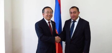 Վայոց ձորի մարզպետը և Չինաստանի դեսպանը քննարկել են մարզի տնտեսական զարգացման միտումները