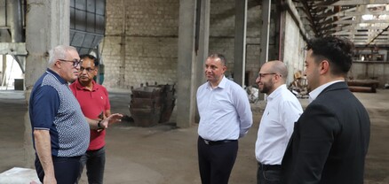 ՀՀ էկոնոմիկայի նախարարն այցելել է «Էկոքիմսինթեզ» ընկերություն
