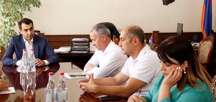 Գեղարքունիքի մարզպետն ընդունել է ՄԱԿ-ի «Աղետների ռիսկի նվազեցման ծրագրերի» համակարգողին