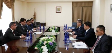 Երևանի քաղաքապետ Հրաչյա Սարգսյանը հանդիպել է Ղազախստանի արտակարգ և լիազոր դեսպանի հետ