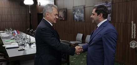 Սուրեն Պապիկյանը Սերգեյ Շոյգուի հետ հանդիպմանը ներկայացրել է իրադրությունը հայ-ադրբեջանական սահմանին
