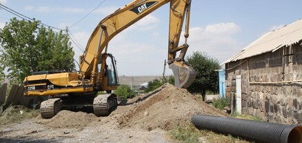 Սուբվենցիոն ծրագրով Գյումրիում ևս մեկ փողոցի հիմնանորոգում է սկսվել