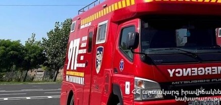 Գորիս քաղաքի վերջնամասում այրվել է մոտ 35 հա ցորենի հնձած արտ