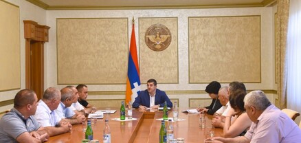 Արցախի նախագահն ընդունել է մի շարք հասարակական կազմակերպությունների պատասխանատուների
