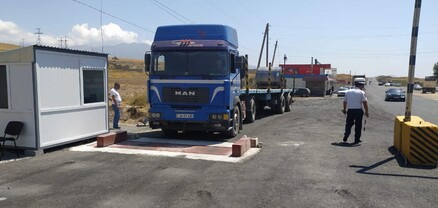 Տեսչական մարմինը հանգստյան օրերին Սյունիքի մարզում կշռել է 218 ծանրաքաշ և մեծ եզրաչափերով բեռնատար տրանսպորտային միջոց