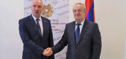 Վահրամ Դումանյանն ընդունել է ՀՀ-ում Բելառուսի Հանրապետության արտակարգ և լիազոր դեսպանին