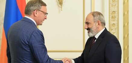 Փաշինյանն ընդունել է Օմսկի նահանգապետի գլխավորած պատվիրակությանը