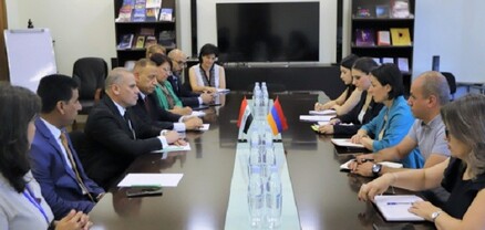 Ժաննա Անդրեասյանը դպրոցական սննդի ծրագրի հայաստանյան փորձը ներկայացրել է Իրաքի պատվիրակությանը